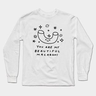 cute macaroni Long Sleeve T-Shirt